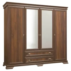 Szafy Otwierane>GAŁA MEBLE Duża szafa z lustrem KOLONIA samoa king