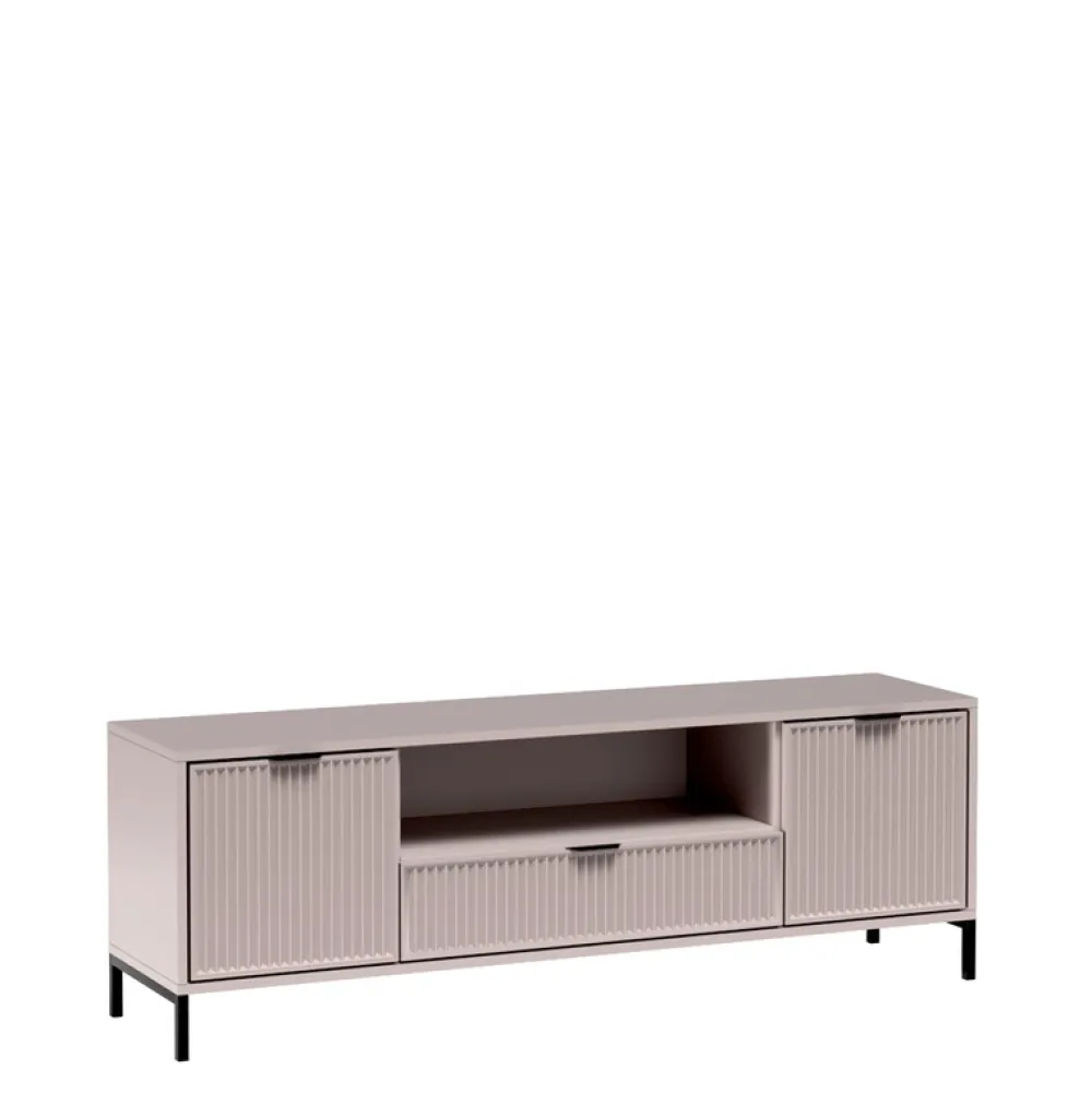 Szafki Rtv>JARSTOL Duża szafka RTV z szufladą LATINA kaszmir