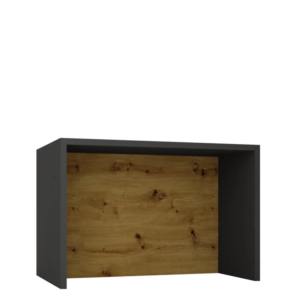 Meble Kuchenne>Stolkar Duża wyspa kuchenna 128 cm grafit dąb aritsan