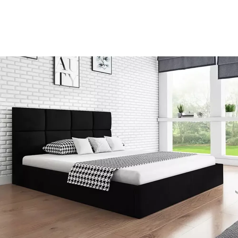 Łóżka Z Zagłówkiem|Łóżka Z Pojemnikiem>Riban Duże łóżko dwuosobowe 180x200 cm AMBY