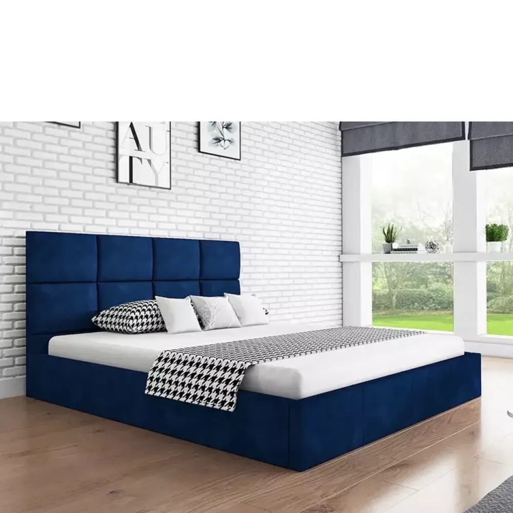 Łóżka Z Zagłówkiem|Łóżka Z Pojemnikiem>Riban Duże łóżko dwuosobowe 180x200 cm AMBY