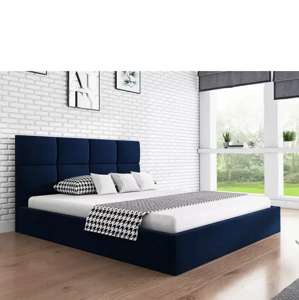 Łóżka Z Zagłówkiem|Łóżka Z Pojemnikiem>Riban Duże łóżko dwuosobowe 180x200 cm AMBY