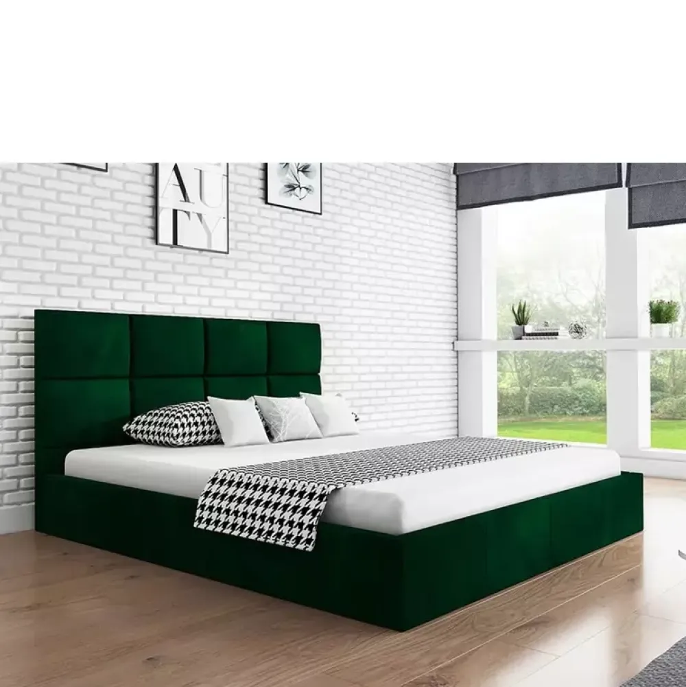 Łóżka Z Zagłówkiem|Łóżka Z Pojemnikiem>Riban Duże łóżko dwuosobowe 180x200 cm AMBY