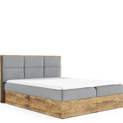 Łóżka Małżeńskie|Łóżka Z Zagłówkiem>Gruszka Duże łóżko kontynentalne 200x200 VALENCE