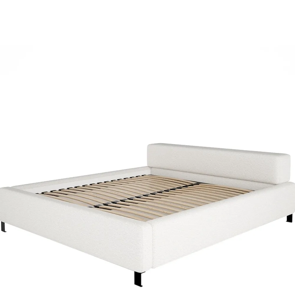 Łóżka Na Nóżkach|Łóżka Z Pojemnikiem>Laaph Studio Duże łóżko 180x200 z pojemnikiem LAMEZIA
