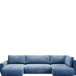 Narożniki>BROMARKT Duży narożnik U do salonu nowoczesny z funkcją spania sztruksowy PATI MAXI