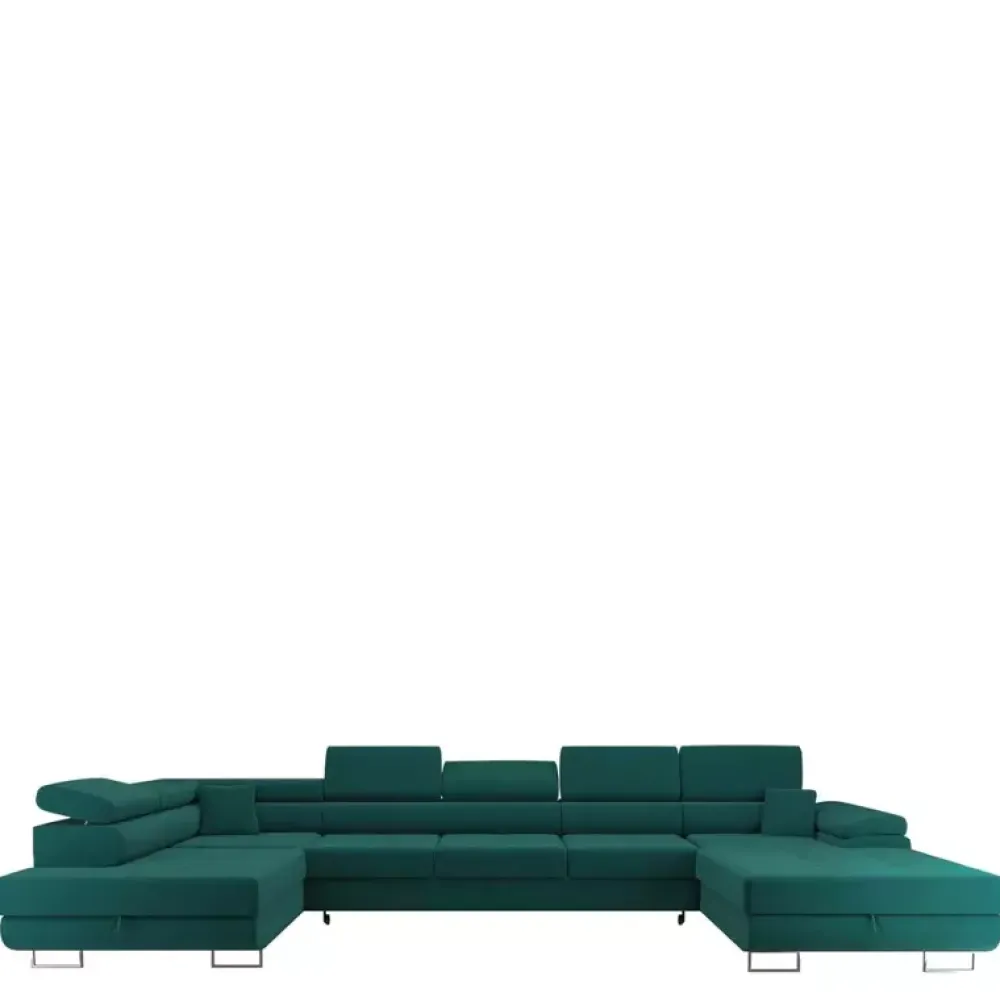 Narożniki>NEXT COLLECTION Duży narożnik z funkcją spania KUNGO MAXI U