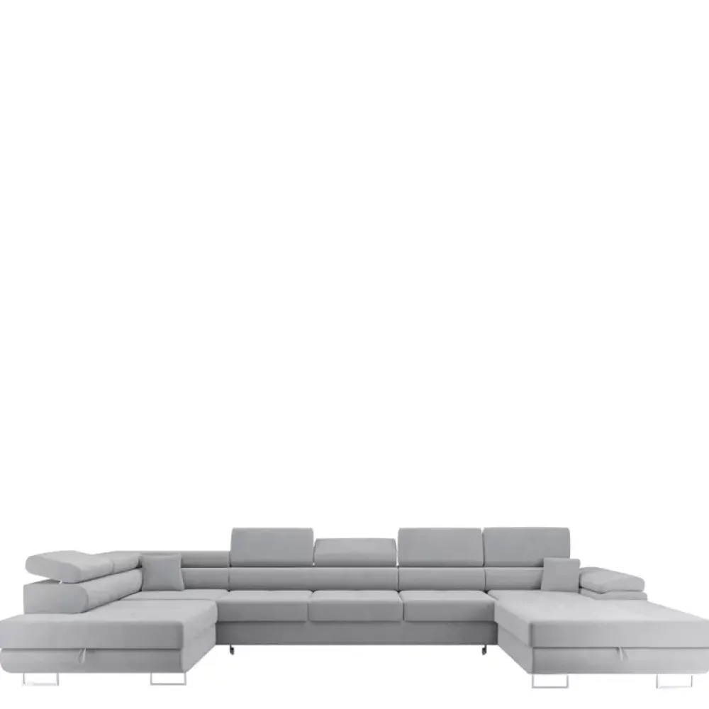 Narożniki>NEXT COLLECTION Duży narożnik z funkcją spania KUNGO MAXI U