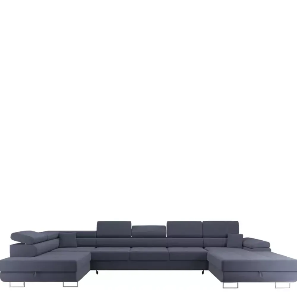 Narożniki>NEXT COLLECTION Duży narożnik z funkcją spania KUNGO MAXI U