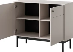 Komody>PIASKI Dwudrzwiowa komoda do salonu 103,5 cm JUVA kaszmir