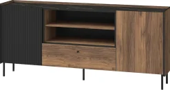 Komody>DOLMAR Dwudrzwiowa komoda z szufladą 180 cm PINNACLE