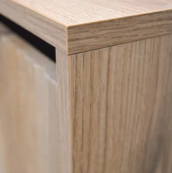 Komody></noscript>Lempert Dwudrzwiowa komoda z szufladami 100 cm do salonu OMEGA dąb evoke