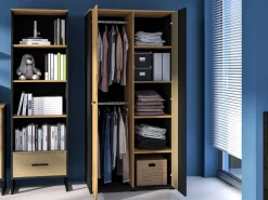 Meble Młodzieżowe|Zestawy Mebli Młodzieżowych></noscript>ML Meble Dwudrzwiowa szafa do pokoju młodzieżowego COLT