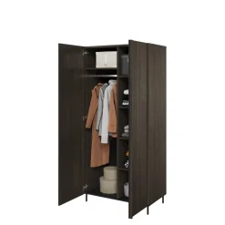 Szafy Dwudrzwiowe|Szafy Młodzieżowe>lenart. Dwudrzwiowa szafa do salonu z wysokimi nóżkami 90 cm PIEMONTE