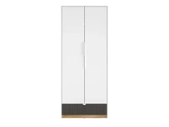 Zestawy Mebli Młodzieżowych|Szafy Dwudrzwiowe></noscript>ML Meble Dwudrzwiowa szafa młodzieżowa 82 cm z drążkiem i szufladą TORINO