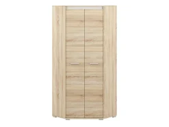 Meble Dla Dzieci|Zestawy Mebli Do Salonu></noscript>ML Meble Dwudrzwiowa szafa narożna z półkami i drążkami 82 cm AVO