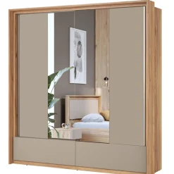 Meble Młodzieżowe|Zestawy Mebli Do Sypialni>Helvetia Dwudrzwiowa szafa przesuwna do sypialni 209 cm IMPRESSIO