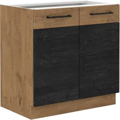 Meble Kuchenne>Lempert Dwudrzwiowa szafka kuchenna stojąca 80 cm VIKI