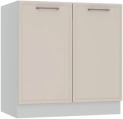 Meble Kuchenne|Szafki>Stolkar Dwudrzwiowa szafka kuchenna pod zlew 80 cm BRIT