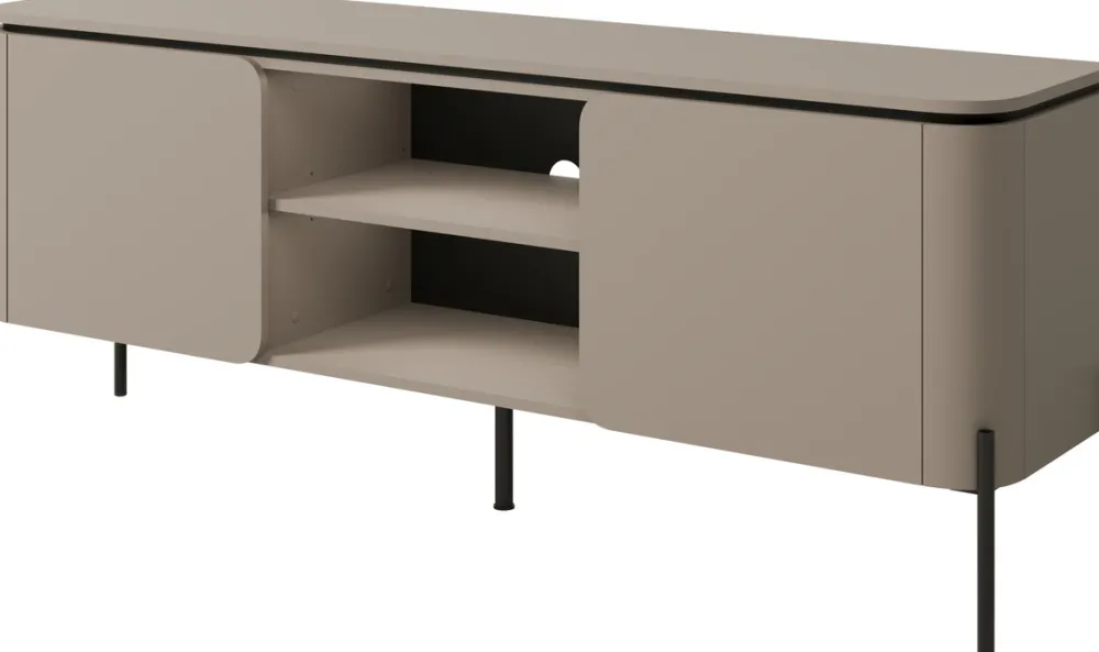 Szafki Rtv>Helvetia Dwudrzwiowa szafka RTV 163 cm do salonu congo BELLO