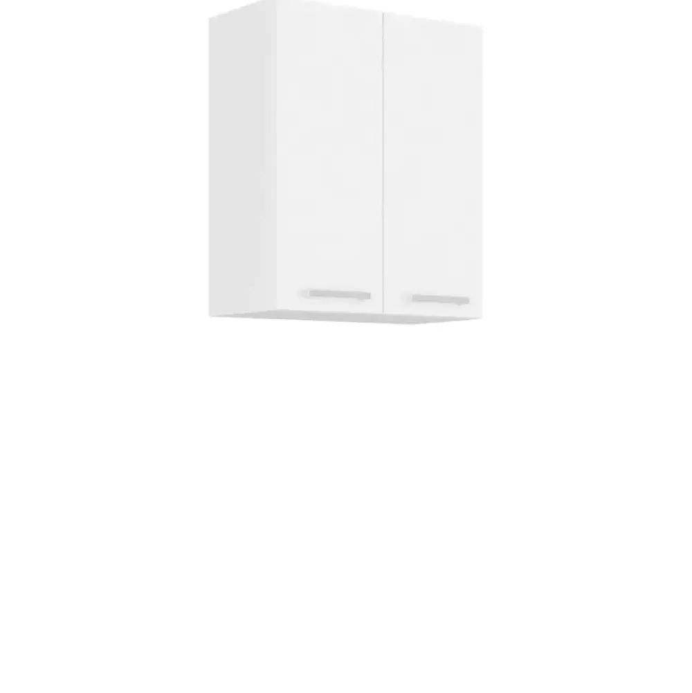 Meble Kuchenne>Lempert Dwudrzwiowa szafka wisząca biały mat 60 cm SNOW