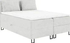 Łóżka Małżeńskie|Łóżka Ze Stelażem>BROMARKT Dwuosobowe łóżko kontynentalne 180x200 cm do sypialni z pojemnikiem TESSA