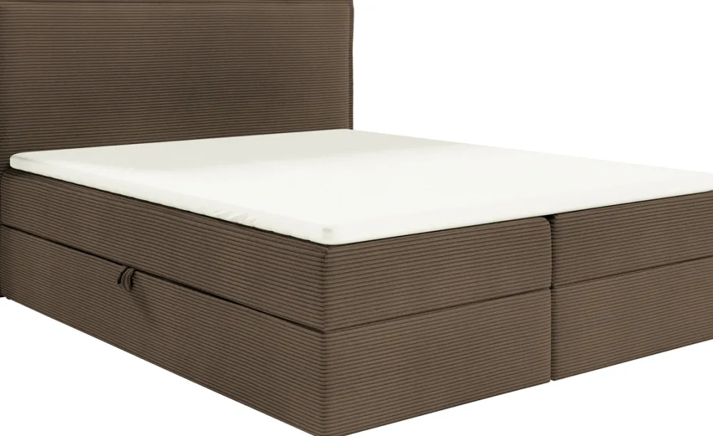 Łóżka Młodzieżowe|Łóżka Ze Stelażem>BROMARKT Dwuosobowe łóżko kontynentalne 140x200 cm do sypialni MALIBU