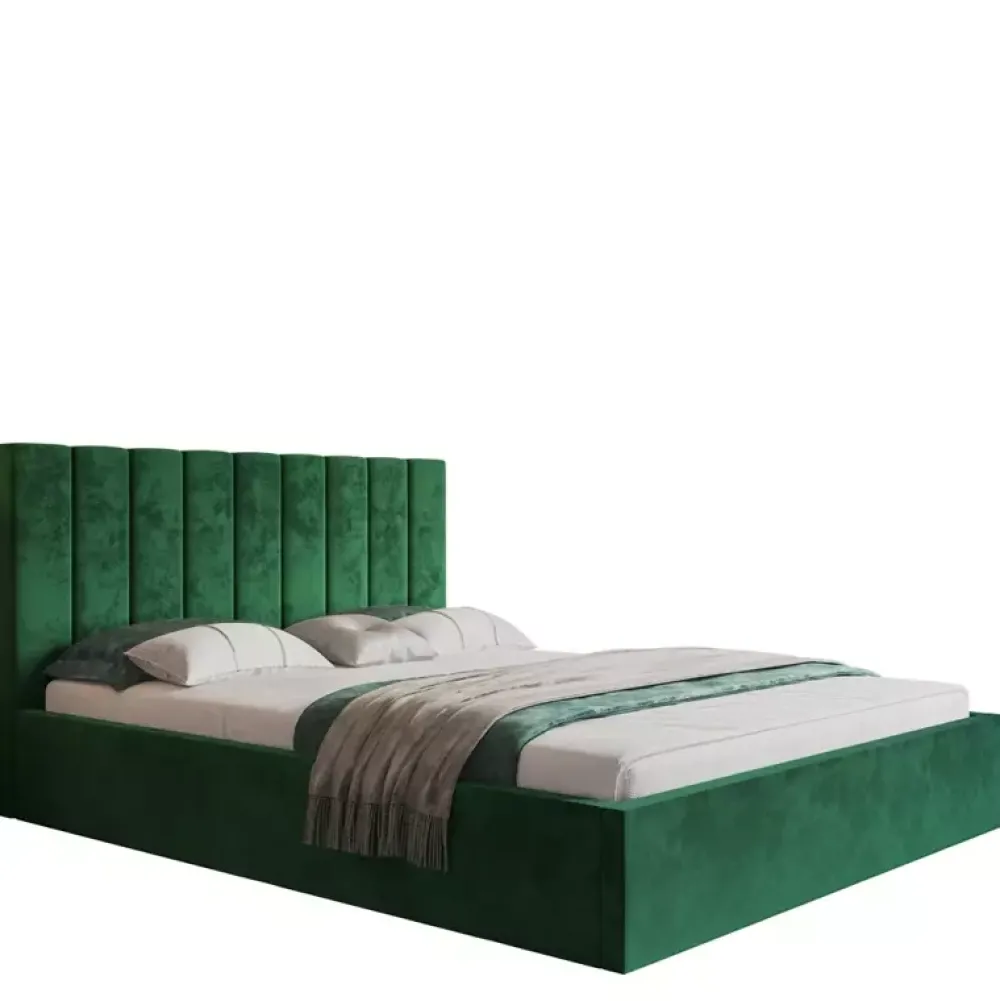 Łóżka Młodzieżowe|Łóżka Z Zagłówkiem>Riban Dwuosobowe łózko do sypialni 140x200 cm SEDALE