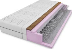 Materace Piankowe|Materace Kokosowe>DAVI MEBLE Dwuosobowy materac bonell 180x200 cm hipoalergiczny REPOS