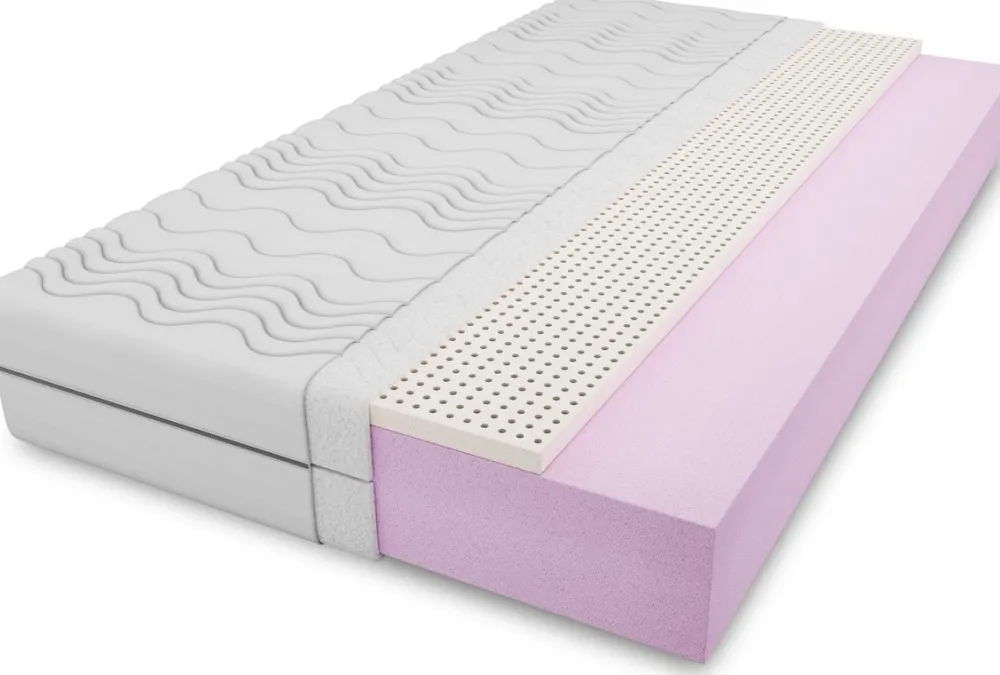 Materace Piankowe|Materace>DAVI MEBLE Dwuosobowy materac piankowy180x200 cm z lateksem POLLY