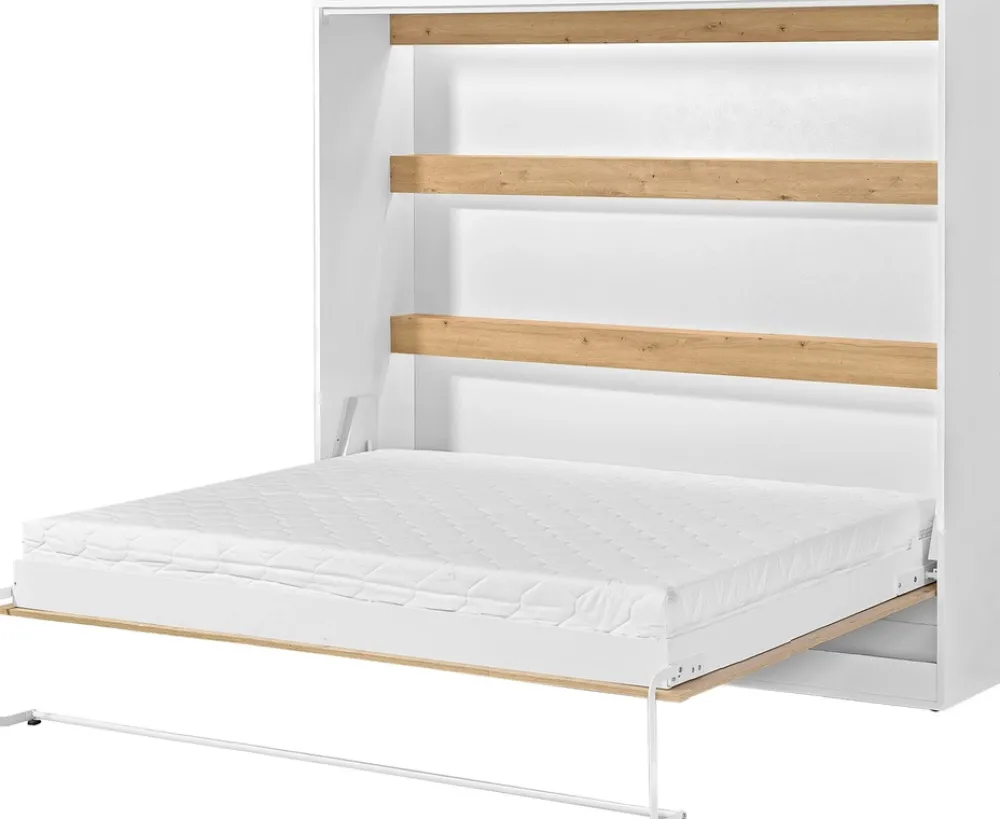 Meble Dla Dzieci|Meble Młodzieżowe>DOMEL Dwuosobowy półkotapczan 160x200 cm poziomy PERFECT opcja oświetlenia