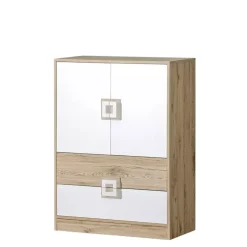 Meble Dla Dzieci|Zestawy Mebli Dziecięcych>DOMEL Dziecięca komoda z szufladami 80 cm NICO