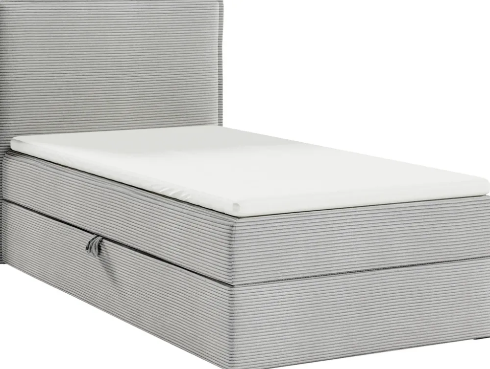 Łóżka Młodzieżowe|Łóżka Ze Stelażem>BROMARKT Dziecięce łóżko kontynentalne 100x200 cm tapicerowane MALIBU