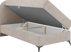 Łóżka Młodzieżowe|Łóżka Ze Stelażem>BROMARKT Dziecięce łóżko 100x200 cm tapicerowane z pojemnikiem SERENO