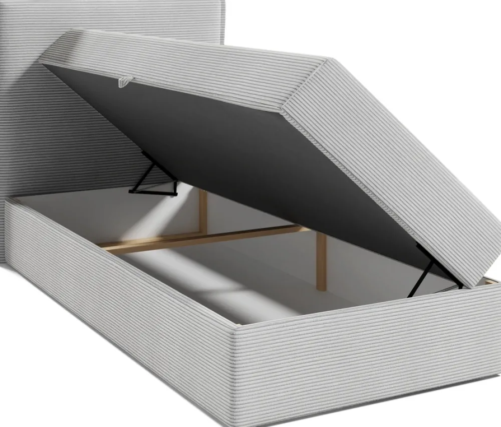 Łóżka Młodzieżowe|Łóżka Ze Stelażem>BROMARKT Dziecięce łóżko 80x200 cm z pojemnikiem kontynentalne MALIBU