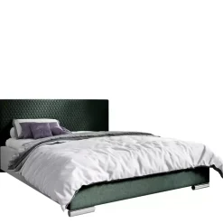 Łóżka Młodzieżowe|Łóżka Nowoczesne>Gruszka Eleganckie łóżko czerwone tapicerowane 140x200 CHICAGO