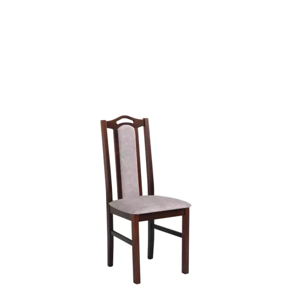 Krzesła Drewniane|Krzesła>DREWMIX Eleganckie krzesło do jadalni orzech BAROTTI