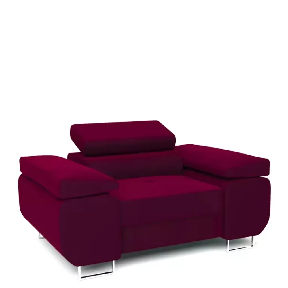 Fotele>NEXT COLLECTION Fotel KUNGO z regulowanym zagłówkiem