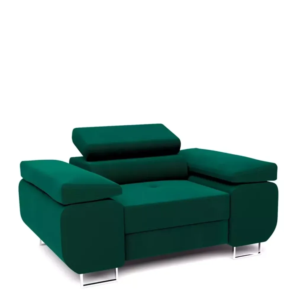 Fotele>NEXT COLLECTION Fotel KUNGO z regulowanym zagłówkiem