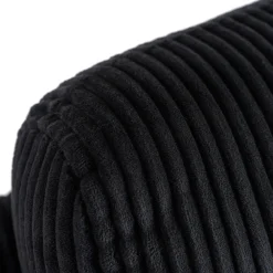 Fotele></noscript>MEBEL ELITE Fotel rozkładany do spania czarny do salonu TURIN