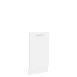 Meble Kuchenne>Lempert Front do zmywarki z ukrytym panelem sterującym 45 cm biały mat SNOW