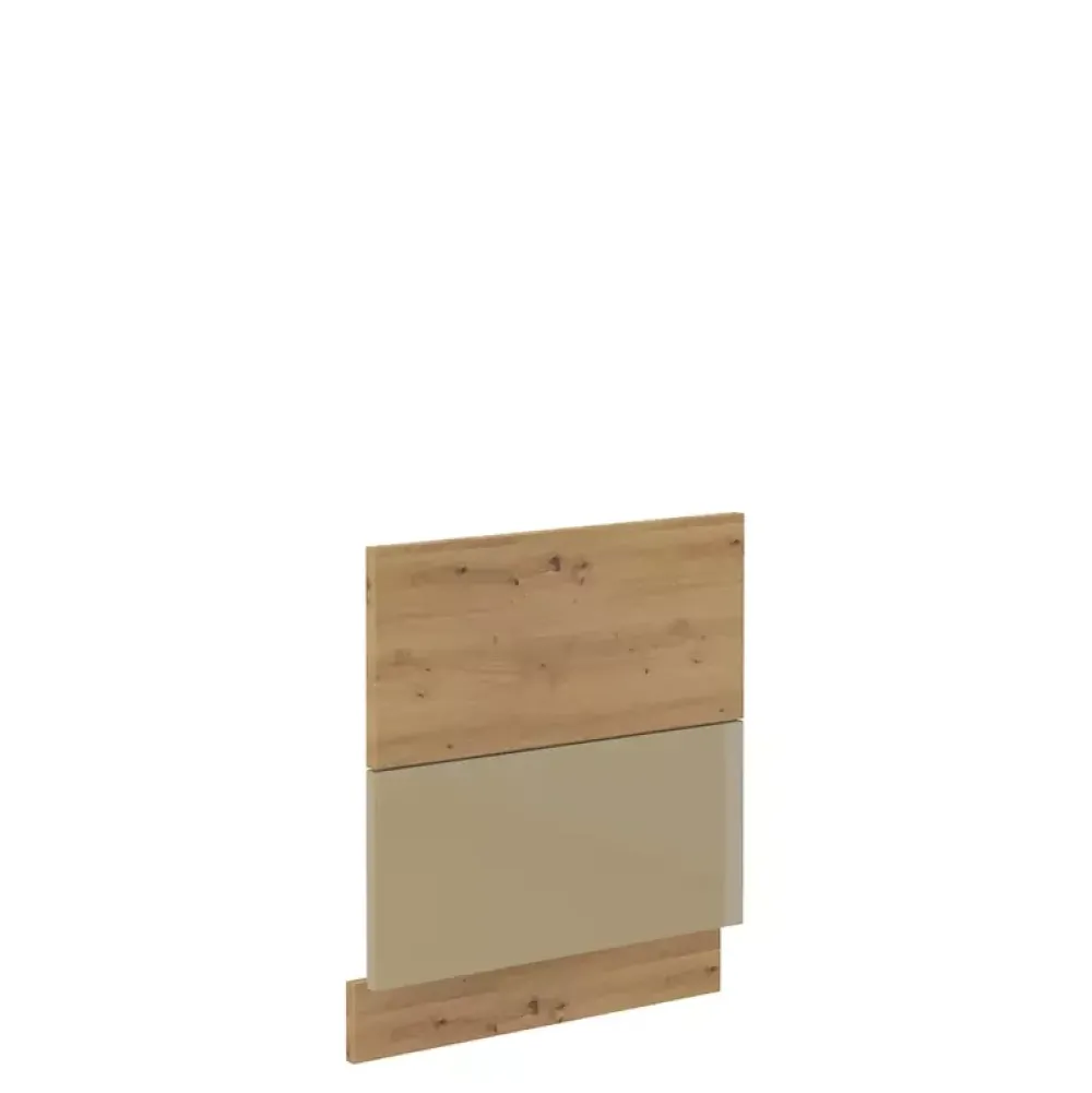 Meble Kuchenne>Lempert Front do zmywarki z widocznym panelem sterującym 60 cm Cappucino połysk AGATA