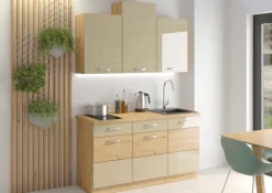 Meble Kuchenne>Lempert Front do zmywarki z widocznym panelem sterującym 60 cm Cappucino połysk AGATA