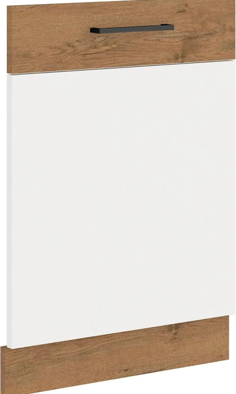 Meble Kuchenne>Lempert Front do zmywarki z zakrytym panelem sterującym 60 cm Biały połysk VIKI