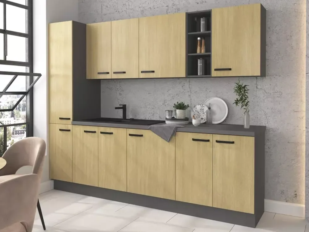 Meble Kuchenne>Lempert Front zmywarki 570x596 mm we wzorze jodełki SUNSHINE