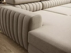 Narożniki></noscript>NEXT COLLECTION Funkcjonalny narożnik do salonu PAULLETTO regulowane zagłówki