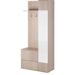Garderoby|Zestawy Mebli Do Przedpokoju>PIASKI Garderoba do przedpokoju VERDE dąb sonoma