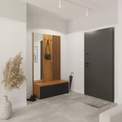 Garderoby|Zestawy Mebli Do Sypialni>Meblohand Garderoba do przedpokoju z lustrem NELGARI