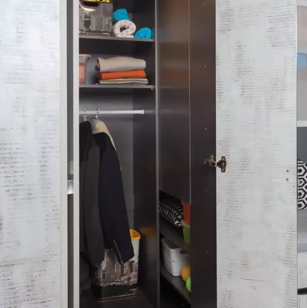 Szafy Dwudrzwiowe|Szafy Do Pokoju Dziecięcego>MEBLAR Garderoba młodzieżowa zamknięta TALENT