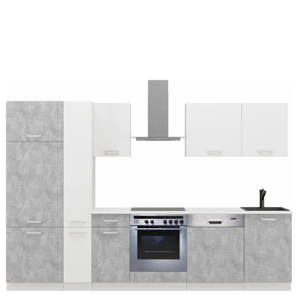 Meble Kuchenne>Lempert Gotowe meble kuchenne 300 cm TONY